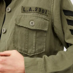 RAILS Loren Jacket - Military -Deals Moda Zoom Store LOREN OLIVEBLACKMILITARYSATINPATCHES 15181 767x d3504d9f d4e4 405a a228 acaf31d74c28