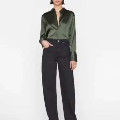 FRAME The Standard Shirt - Surplus -Deals Moda Zoom Store LWSH2434 SURPLUS 1598