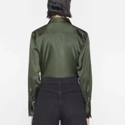 FRAME The Standard Shirt - Surplus -Deals Moda Zoom Store LWSH2434 SURPLUS 1606