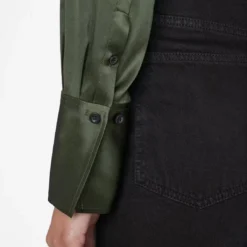 FRAME The Standard Shirt - Surplus -Deals Moda Zoom Store LWSH2434 SURPLUS 1607