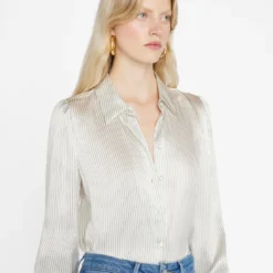 FRAME Victorian Blouse - Bone