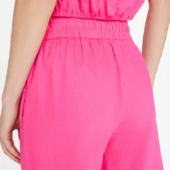 FRAME Drawstring Lounge Pant - Flamingo -Deals Moda Zoom Store LWWB0868 FLAMINGO FRSU23EC WOMENS DAY 03 0907HR