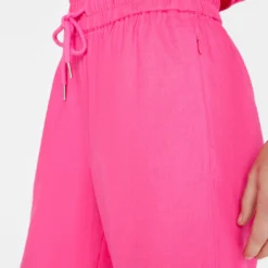 FRAME Drawstring Lounge Pant - Flamingo -Deals Moda Zoom Store LWWB0868 FLAMINGO FRSU23EC WOMENS DAY 03 0908HR