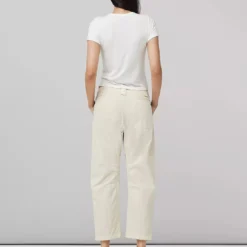 Rag & Bone Leyton Workwear Pant - Ivory -Deals Moda Zoom Store Leyton Workwear Cotton Pant 103 5