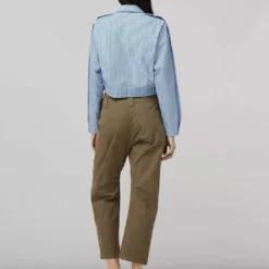 Rag & Bone Leyton Workwear Pant - Olive -Deals Moda Zoom Store Leyton Workwear Cotton Pant 305 4