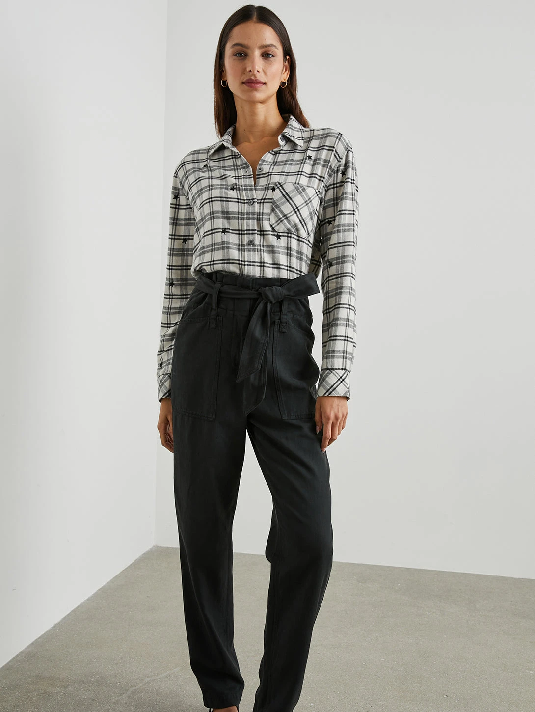 RAILS Milo Stars Shirt - Ivory 2 RAILS Milo Stars Shirt - Ivory - Image 2