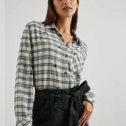 RAILS Milo Stars Shirt - Ivory