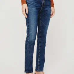 AG Jeans Mari High Rise Straight Jean - 8 Year East Coast