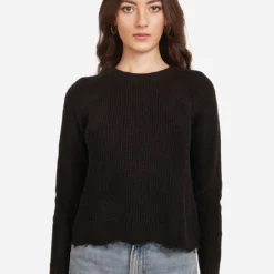 Shaker Distressed Sweater