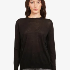 Distressed Crew Sweater -Deals Moda Zoom Store NFF10374 Black 1 1024x1024 2x 65a89639 84f3 4438 9cb8 cbf3bd5a80ef