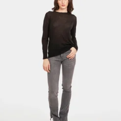 Distressed Crew Sweater -Deals Moda Zoom Store NFF10374 Black 4 1024x1024 2x d0f7f92f 0e61 421e 82c7 e54aa777a5ea