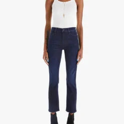 MOTHER Mid Rise Dazzler Ankle Jean - Now Or Never
