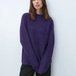 LINE Olive Sweater - Sky