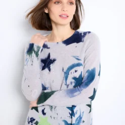 Supernova Sweater - Silver Mist