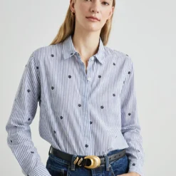RAILS Taylor Shirt - Flocked Daisy