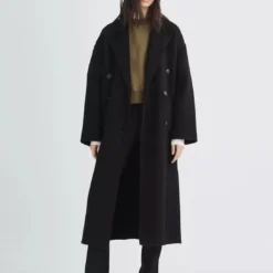 Rag & Bone Thea Splittable Coat - Black