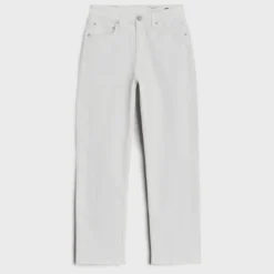 Rag & Bone Harlow Mid Rise Straight Jean - White -Deals Moda Zoom Store WDD23S2934CPOW 100 B 1