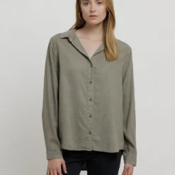 Button Down Shirt - Army