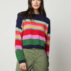 Velvet Kacey Stripe Sweater