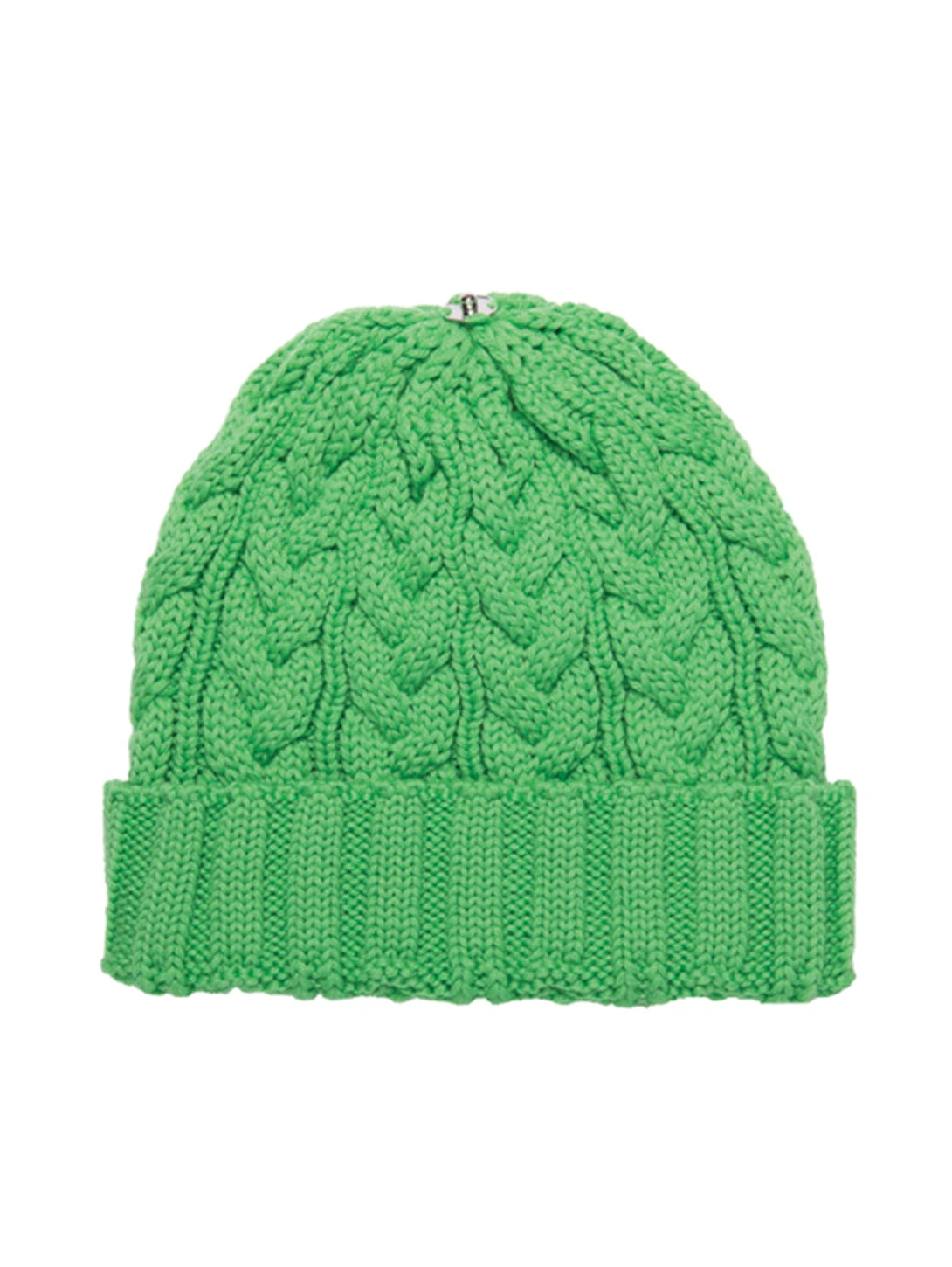 Charlie Cable Toque - Green Tones 5 Charlie Cable Toque - Green Tones - Image 5