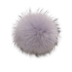 Raccoon Pom - Purple Tones -Deals Moda Zoom Store lindo f velvet violet raccoon fur interchangable pom pom