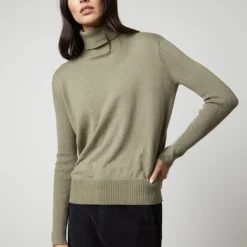 Velvet Sally Turtleneck Sweater -Deals Moda Zoom Store lux cot cash sally06 olive vera04 black 0016
