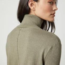 Velvet Sally Turtleneck Sweater -Deals Moda Zoom Store lux cot cash sally06 olive 0037