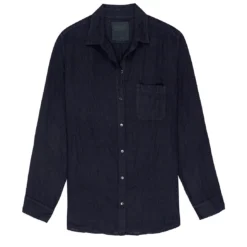 Velvet Muholland Linen Shirt -Deals Moda Zoom Store mullholland04 flat ink