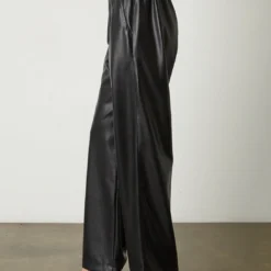 Velvet Jenna Pant - Black -Deals Moda Zoom Store vegan leather jenna05 black 2999 ws