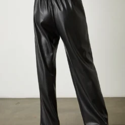 Velvet Jenna Pant - Black -Deals Moda Zoom Store vegan leather jenna05 black 3005 ws